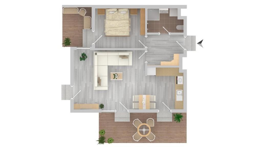 Apartament Dani-Apart Gdaňsk Exteriér fotografie